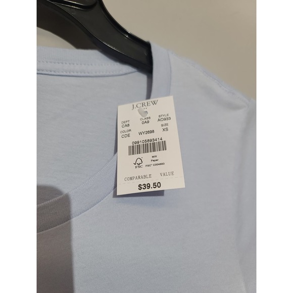 J. Crew Factory Collectors Caribbean graphic tee NWT XS - Picture 5 of 5